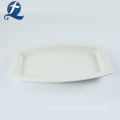 Wholesale Scaffold Ceramic Plate With Iron Tray
